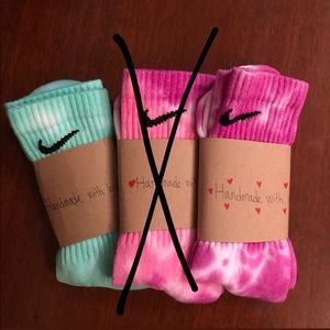 Nike tie dye socks (20$/per pair)